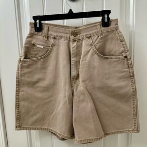 VTG Chic High Waist Tan Women's Shorts
